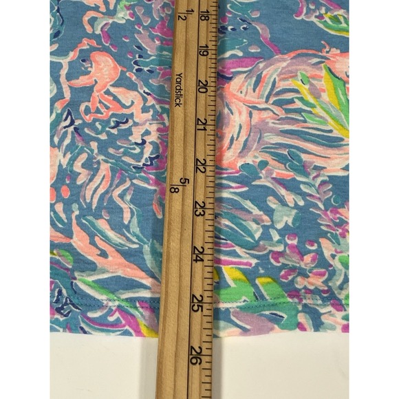 Lilly Pulitzer Coral Reef‎ Seahorse Print Halter Sz L - Picture 7 of 10